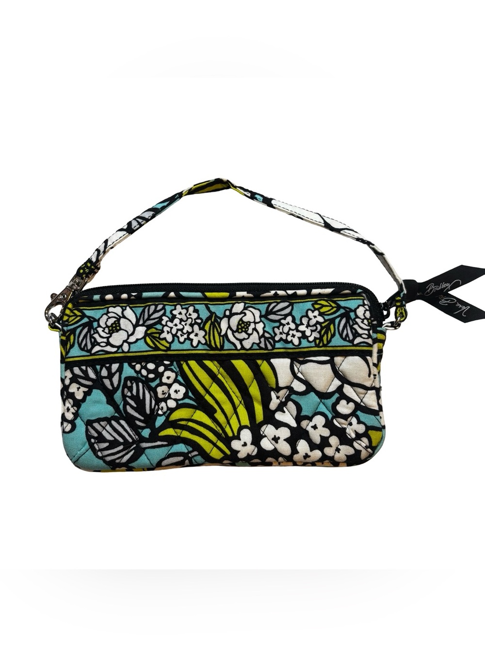 Vera Bradley Retired Island Bloom Pattern Tote Bag & Wristlet Set Quilted Floral - Picture 5 of 5